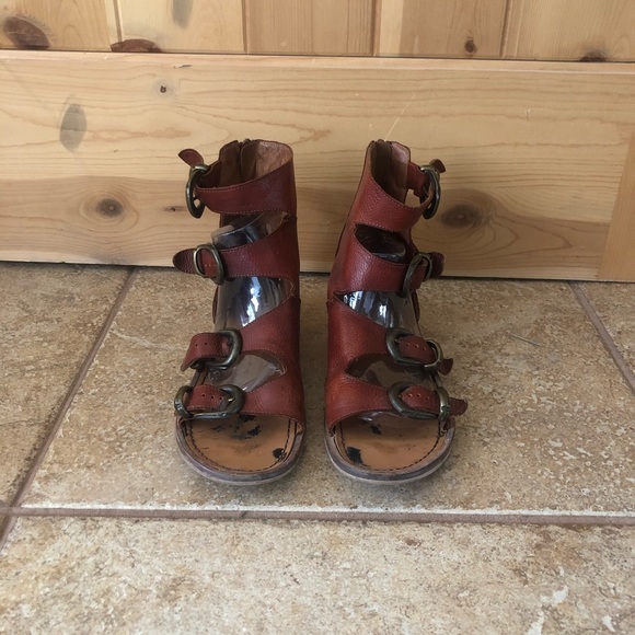 Free people ludlow boot sandals brick boho - Picture 4 of 11